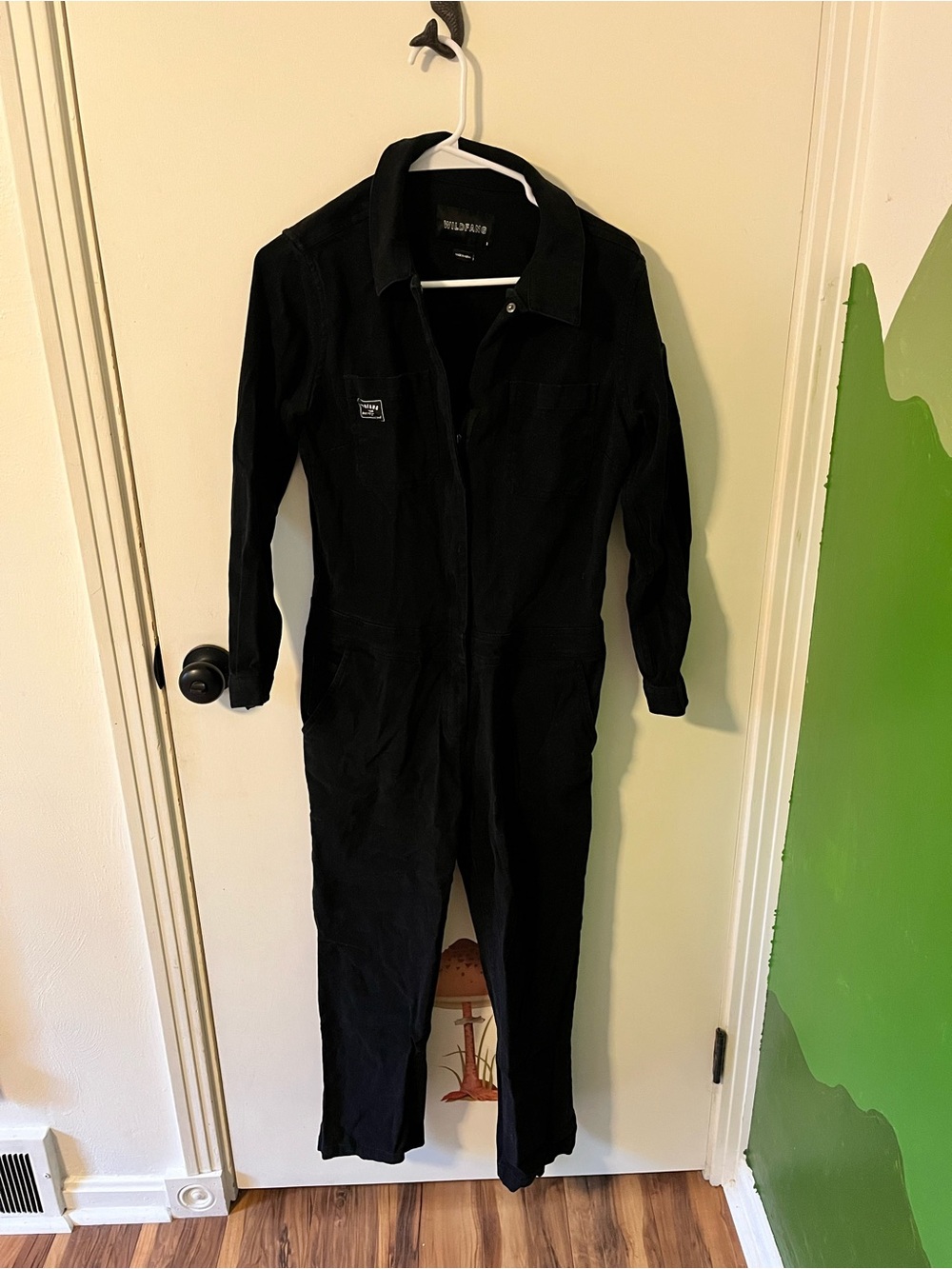 Wildfang Black Utility Worker Jumpsuit
